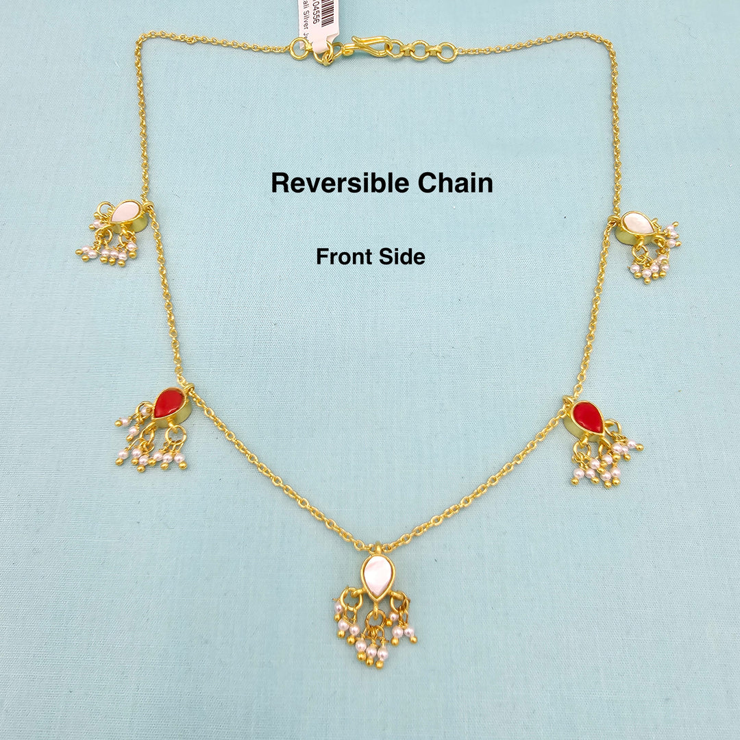 Reversible Kundan Necklace
