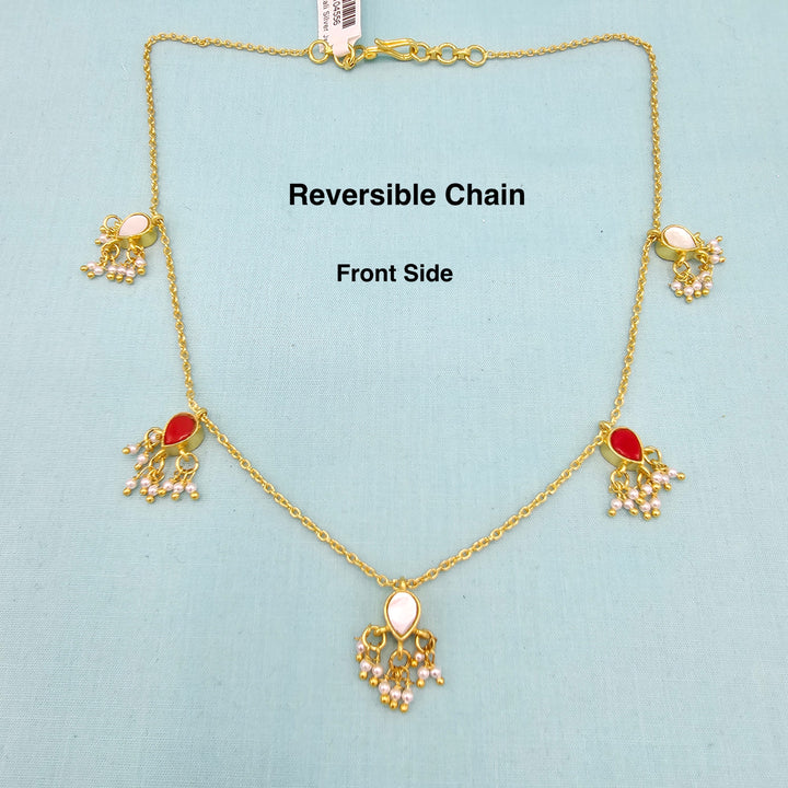 Reversible Kundan Necklace