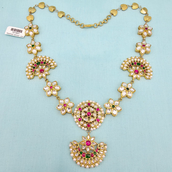 2 in 1 Silver Tikka/ Necklace