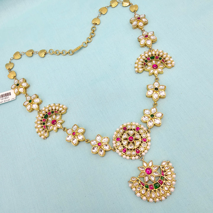 2 in 1 Silver Tikka/ Necklace