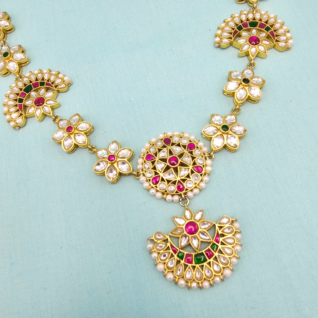 2 in 1 Silver Tikka/ Necklace