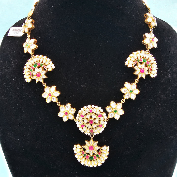 2 in 1 Silver Tikka/ Necklace