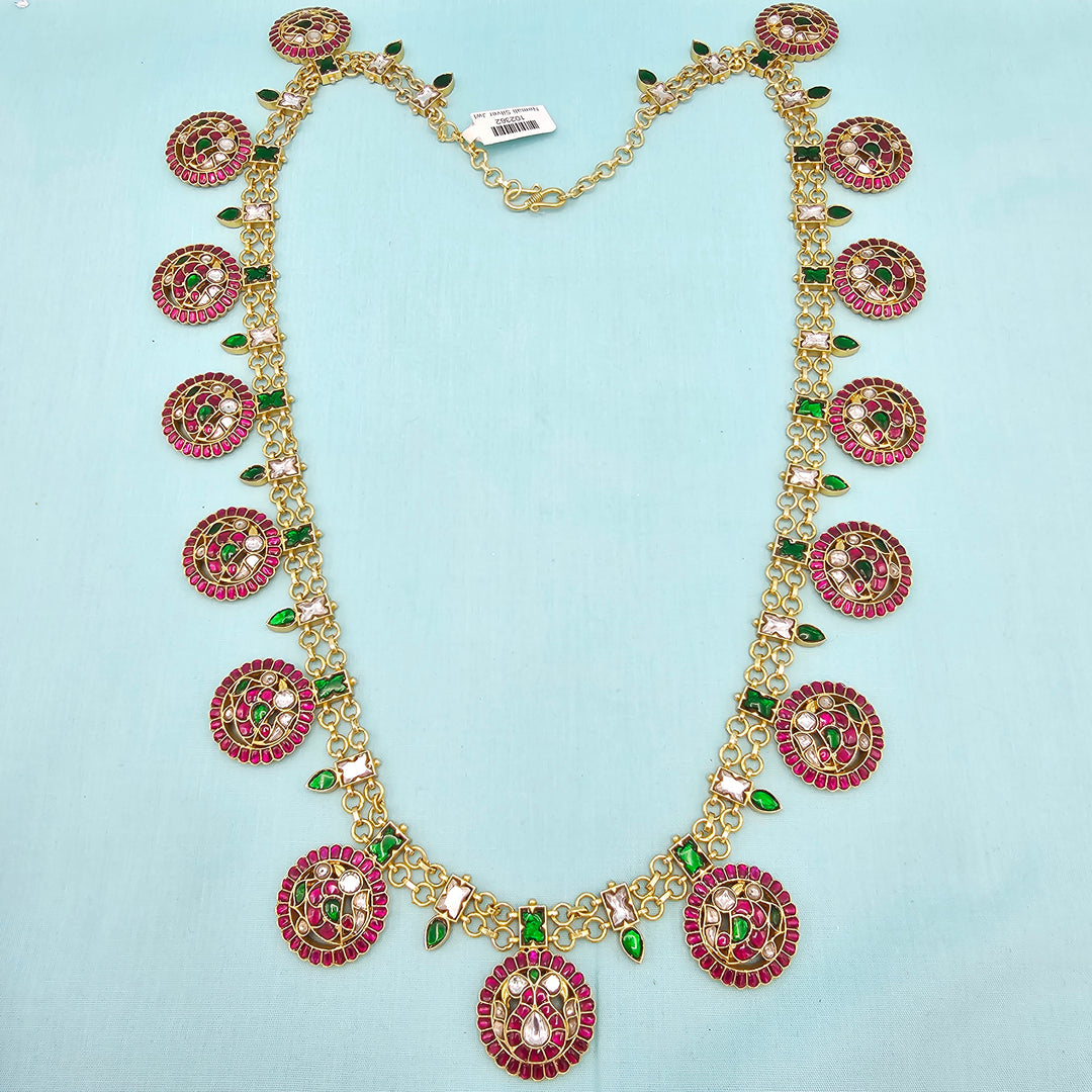 Silver Kundan Bridal Bottumala