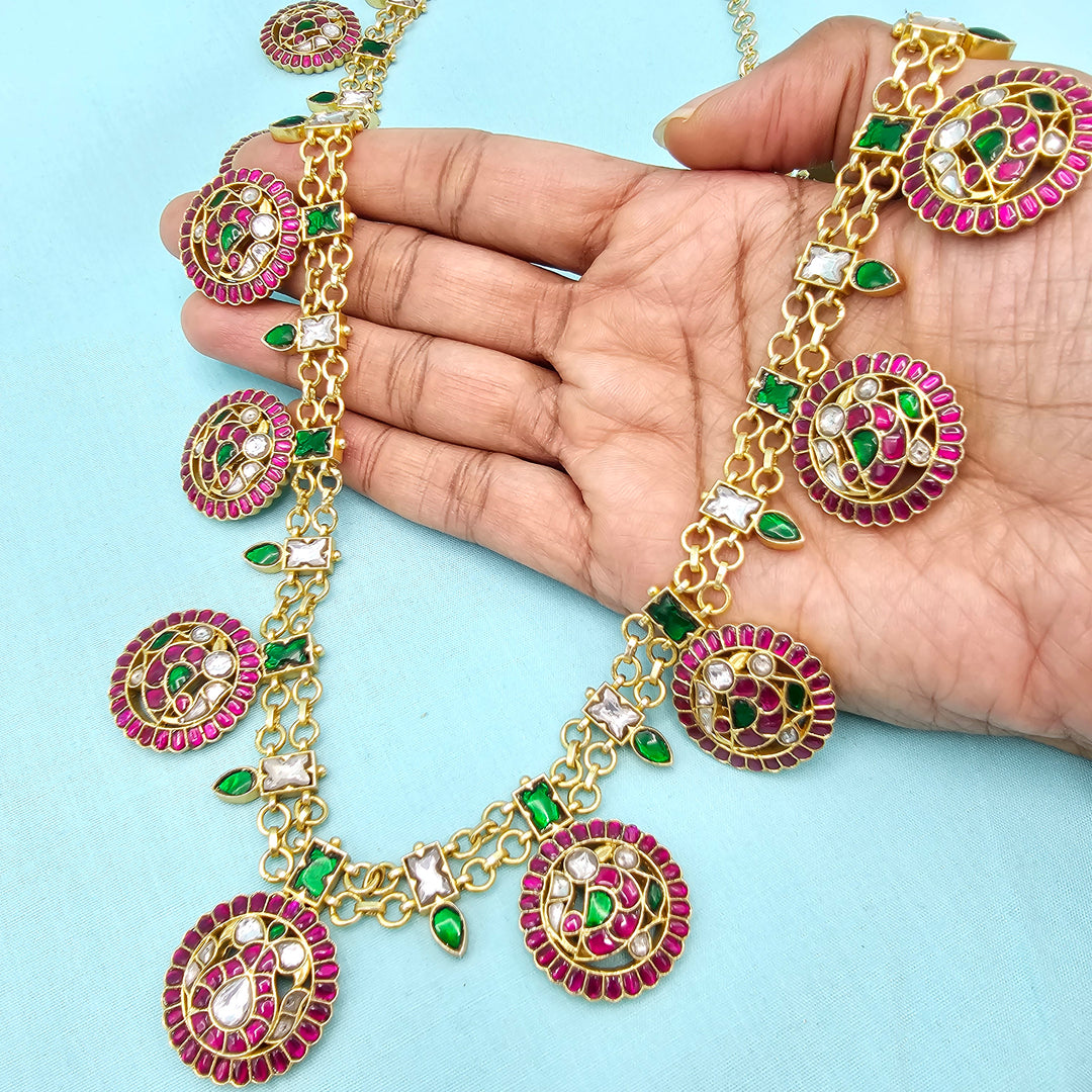Silver Kundan Bridal Bottumala