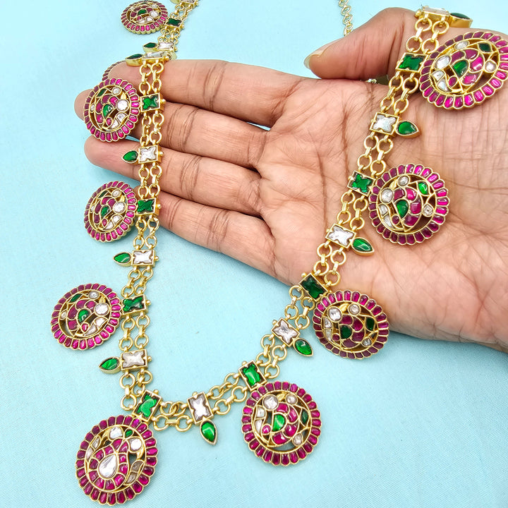 Silver Kundan Bridal Bottumala
