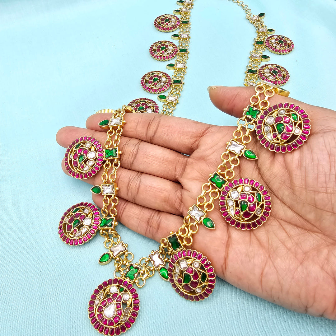 Silver Kundan Bridal Bottumala