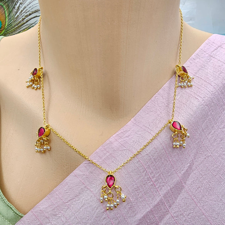 Reversible Kundan Necklace