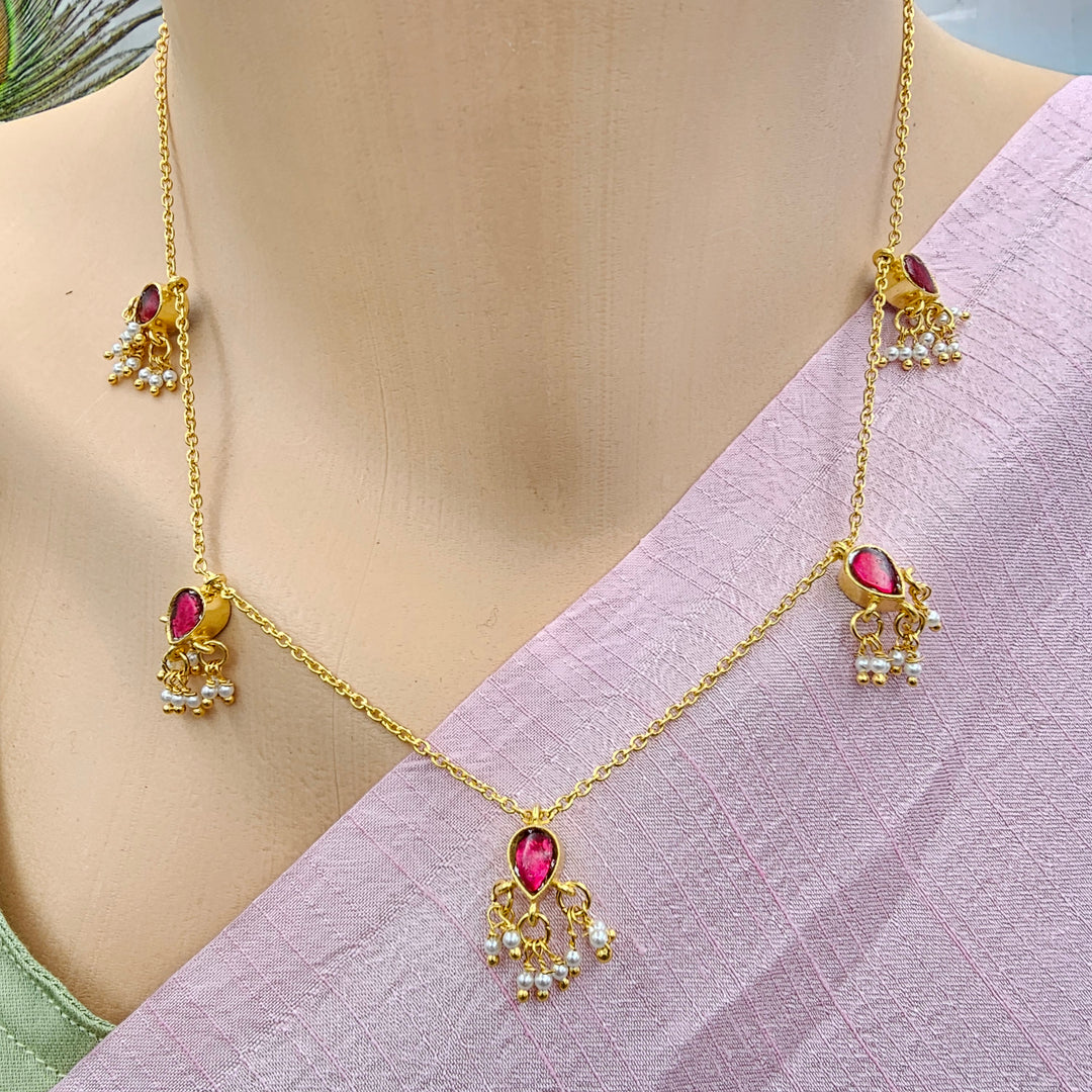 Reversible Kundan Necklace