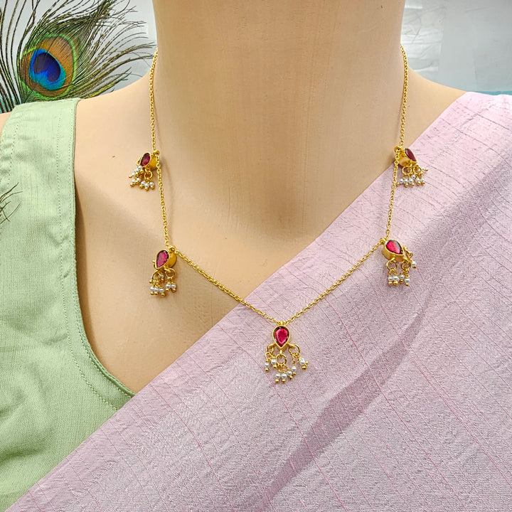 Reversible Kundan Necklace