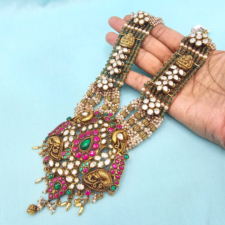 Nakshi Kundan Moissanite