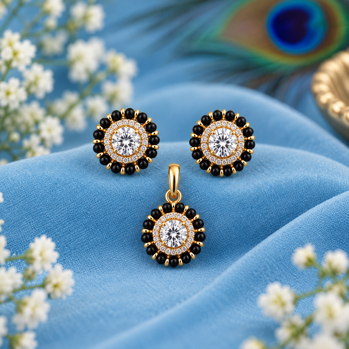 Diamond replica Pendant sets