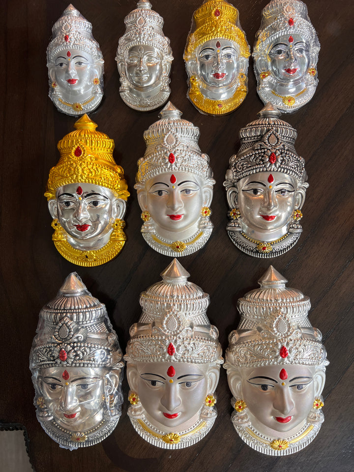 Silver Ammavari face