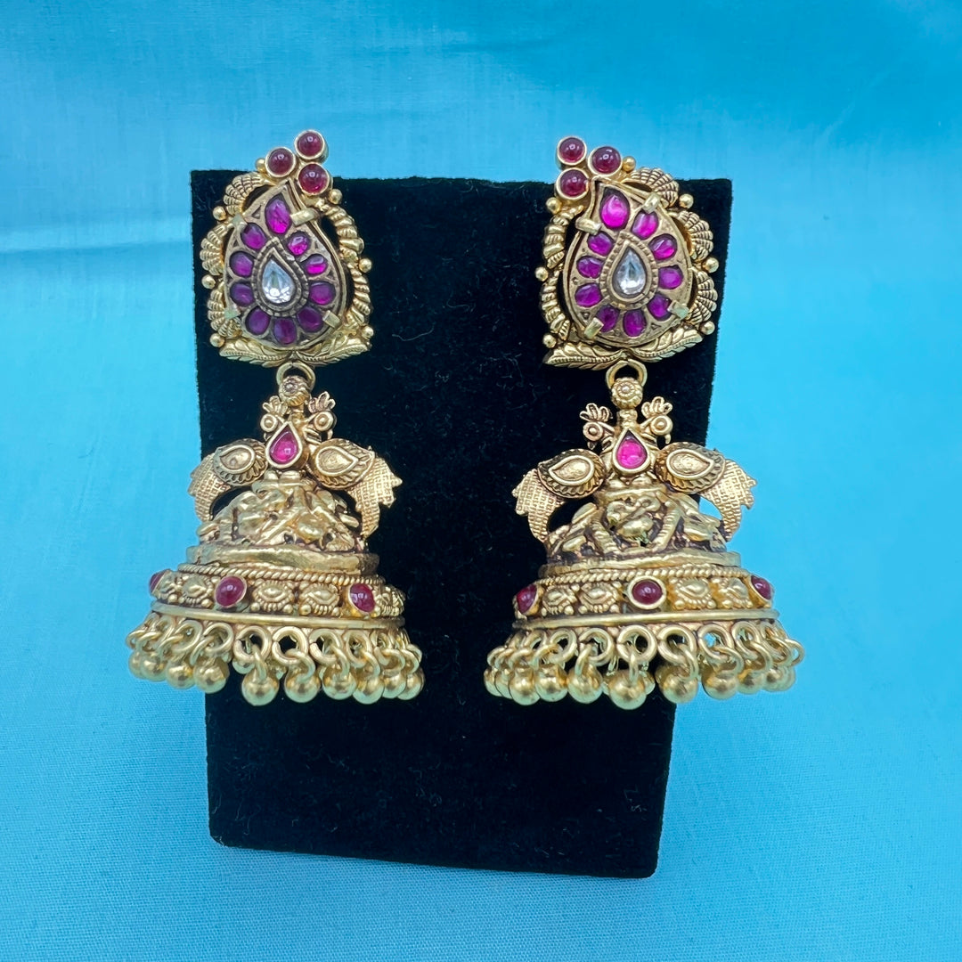 92.5 Silver Nakshi Kundan