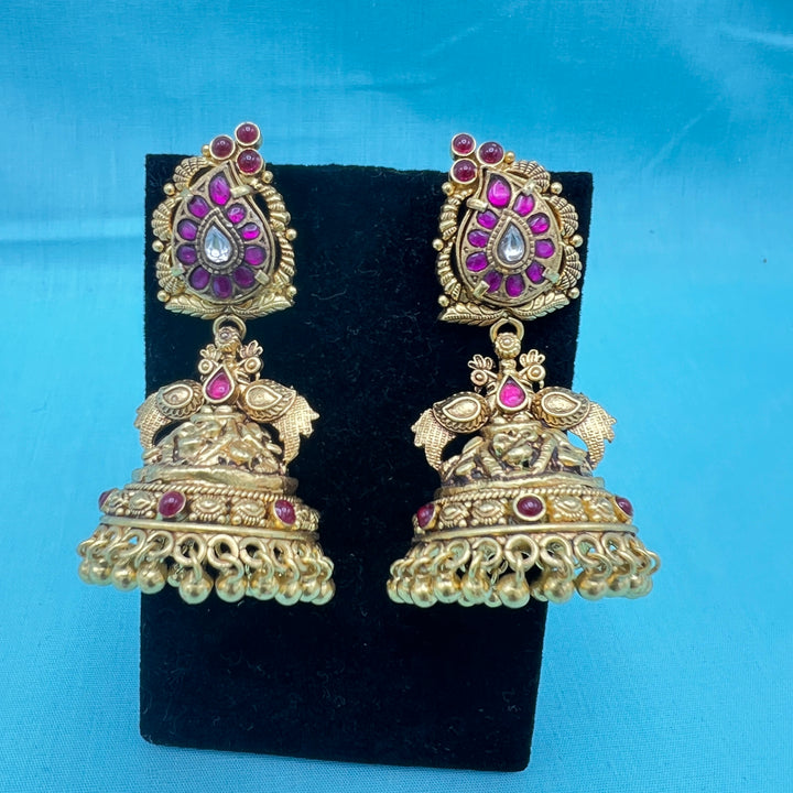 92.5 Silver Nakshi Kundan