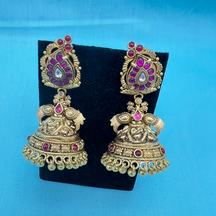 92.5 Silver Nakshi Kundan