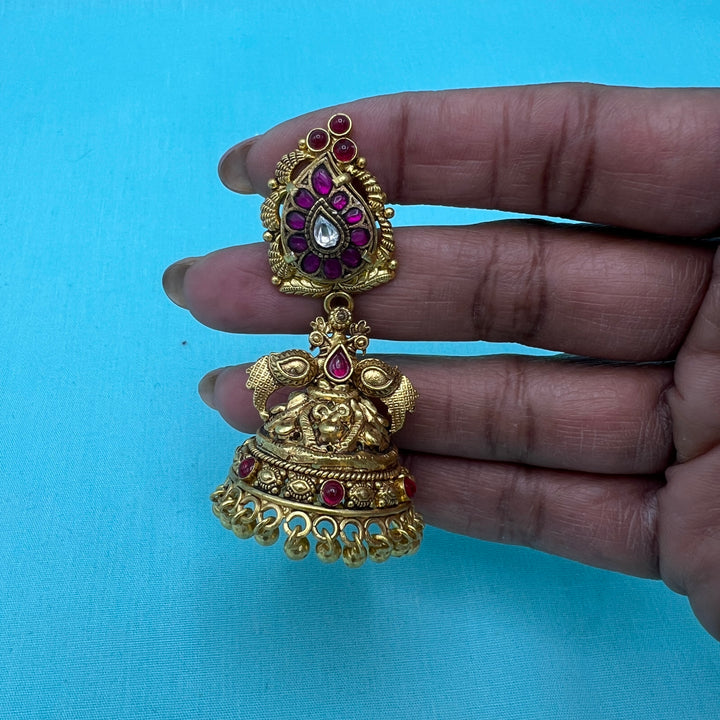 92.5 Silver Nakshi Kundan