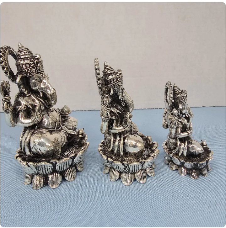 92.5 Silver Ganesh idol