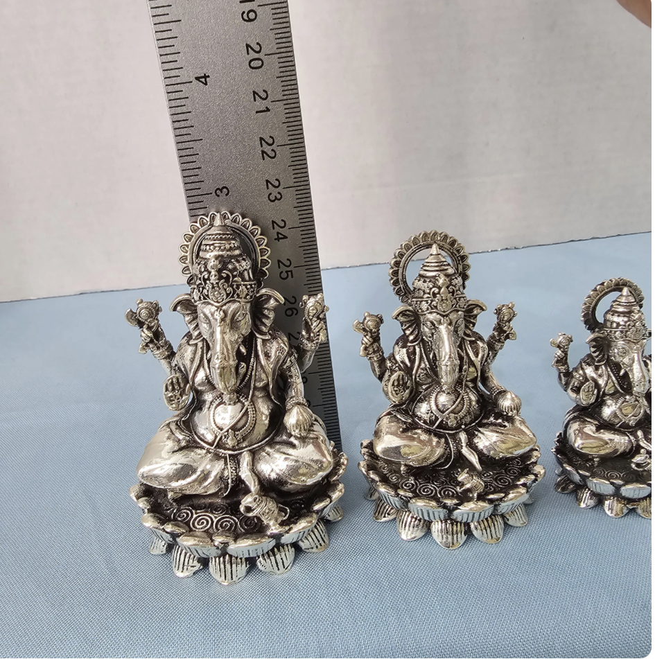 92.5 Silver Ganesh idol