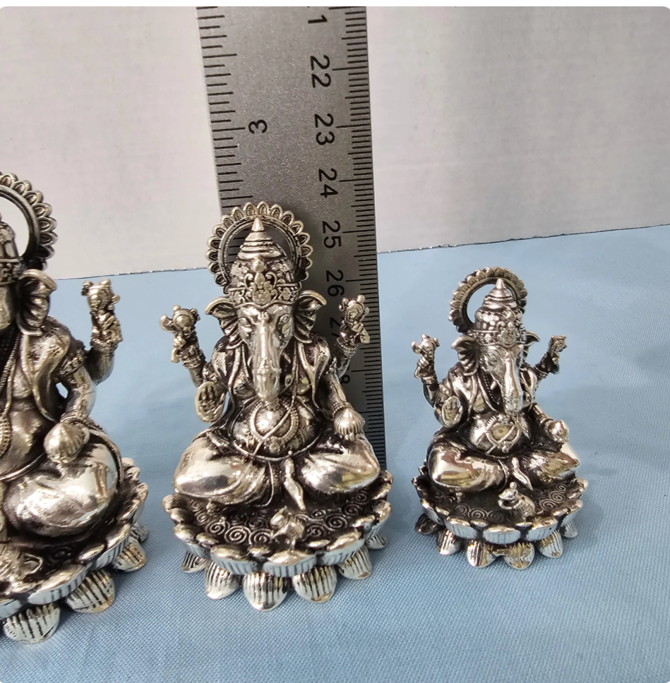 92.5 Silver Ganesh idol