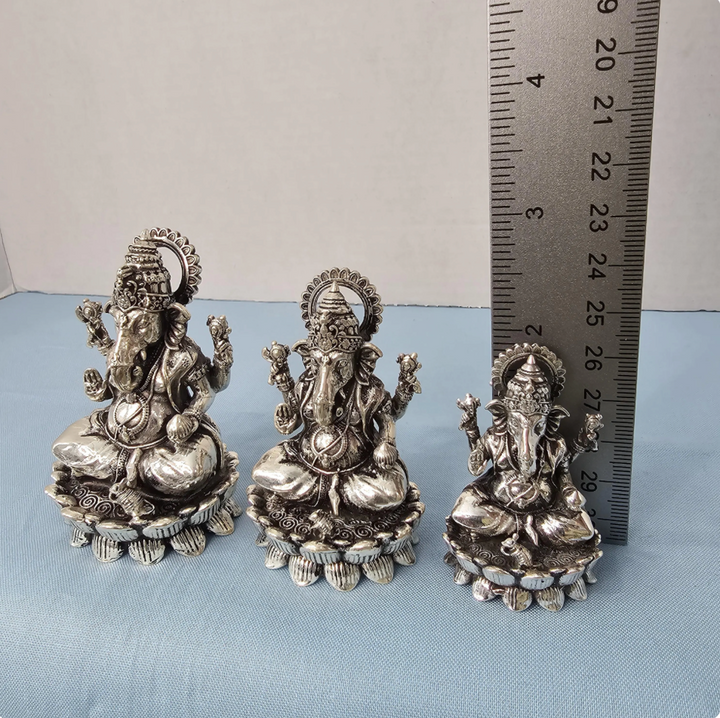 92.5 Silver Ganesh idol