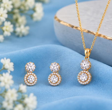 Silver Diamond replica set