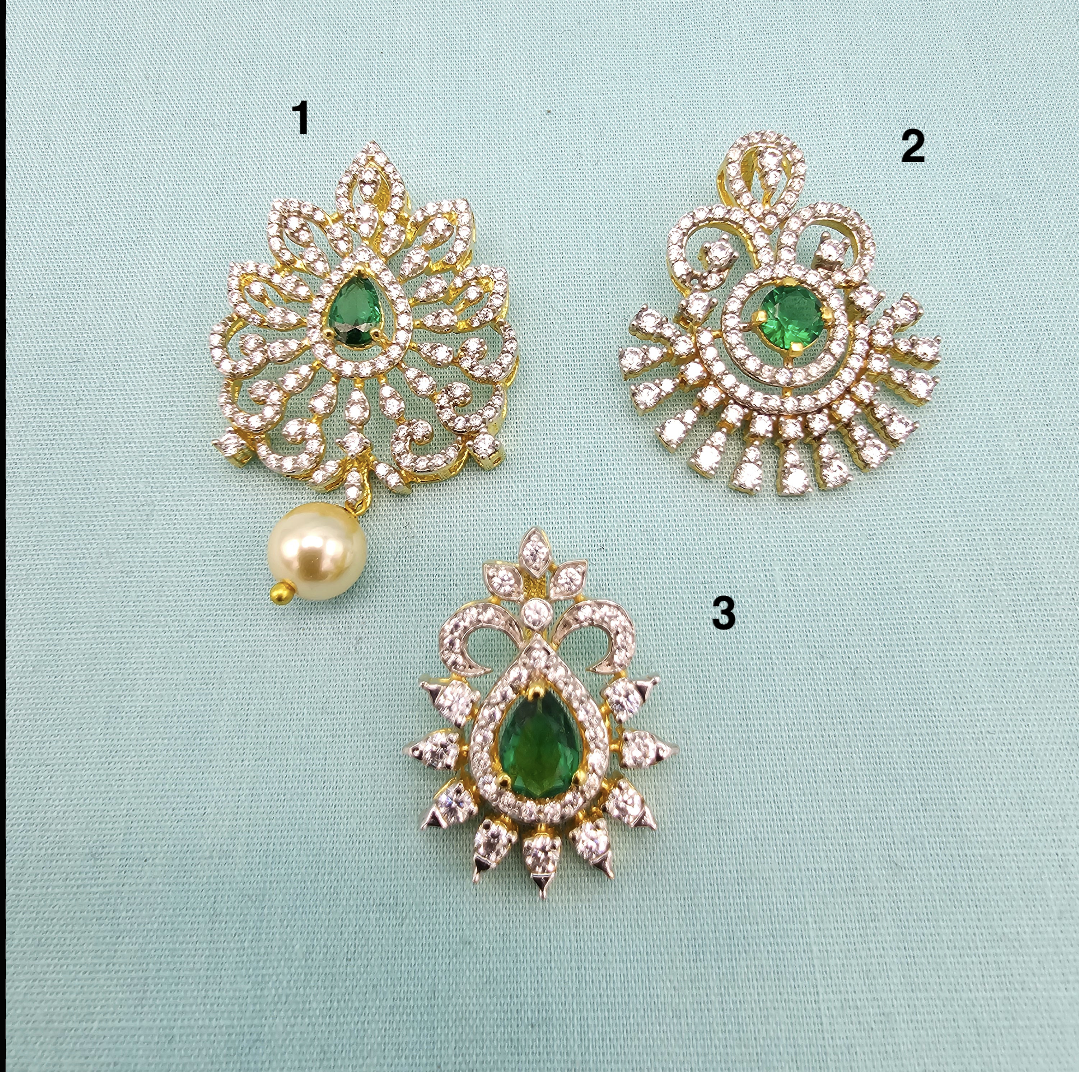 AAA+ CZ pendant set