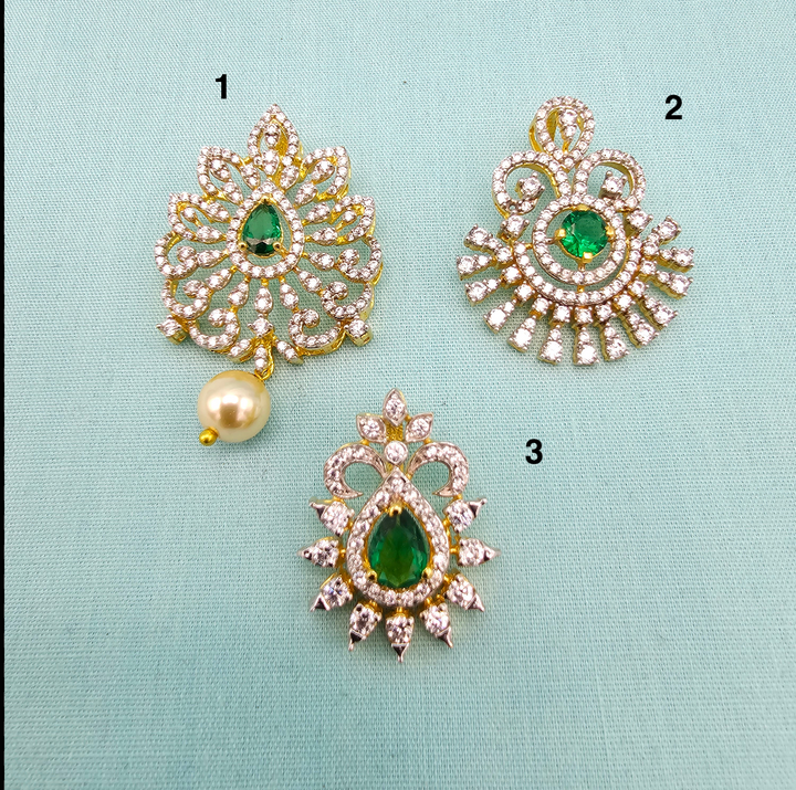 AAA+ CZ pendant set