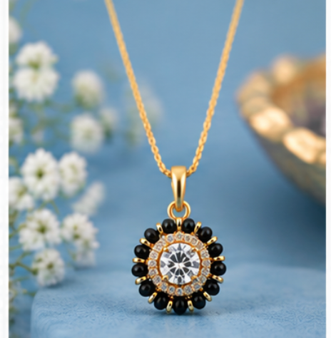 Diamond replica Pendant sets
