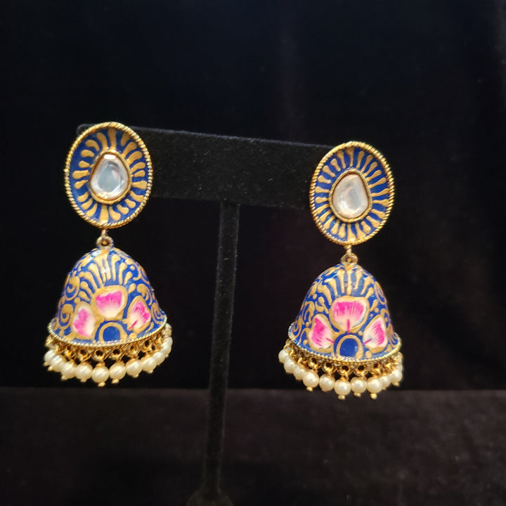 Blue enamel Jumka