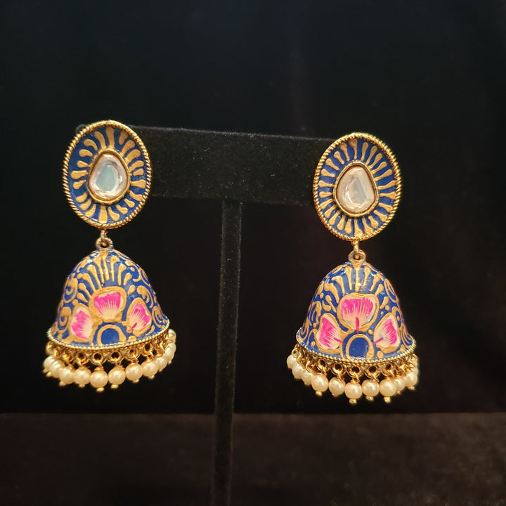 Blue enamel Jumka