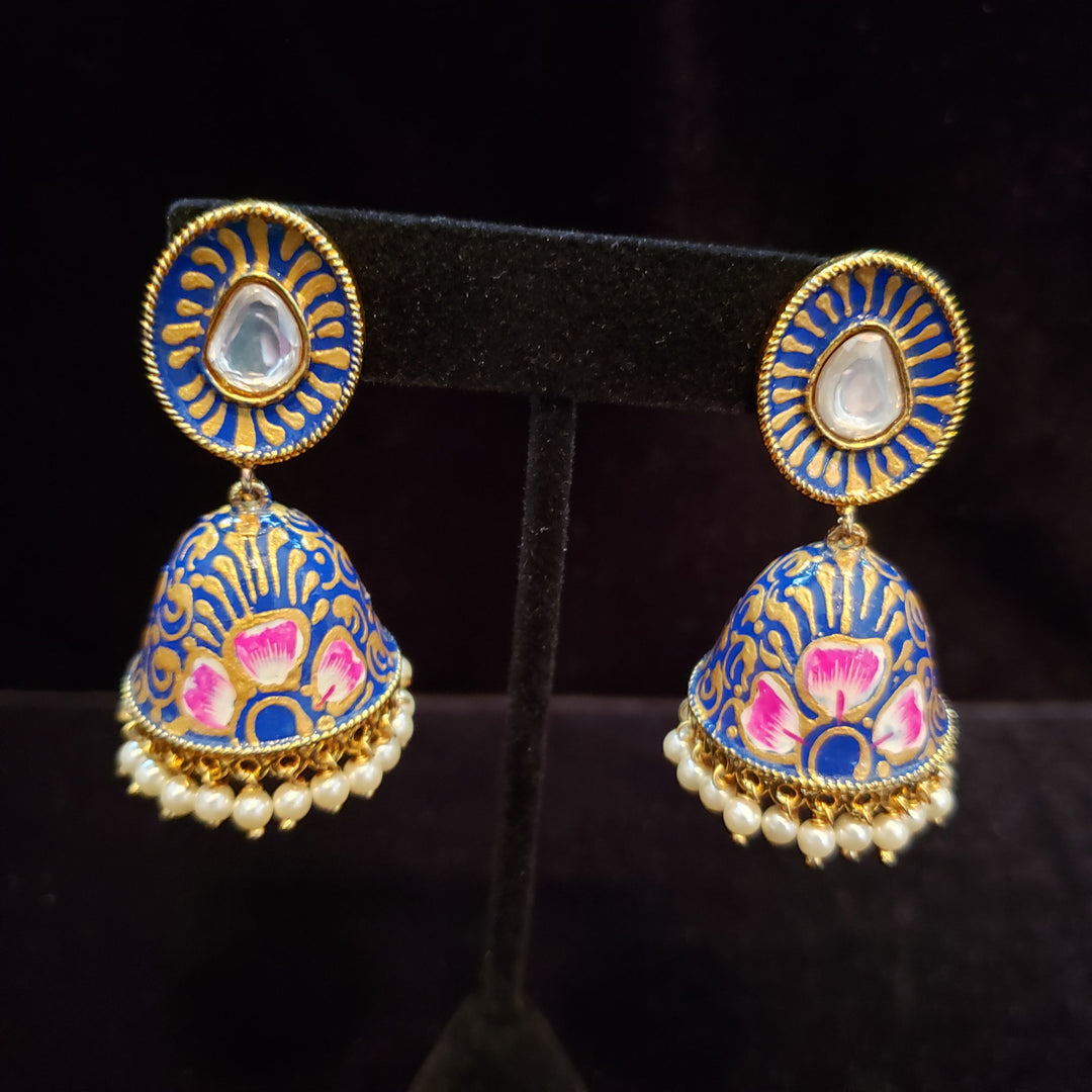 Blue enamel Jumka