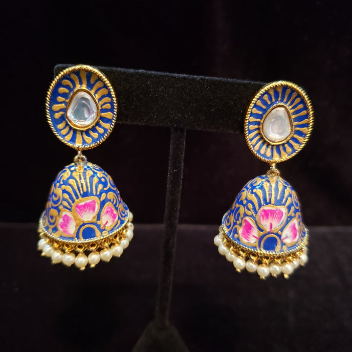 Blue enamel Jumka
