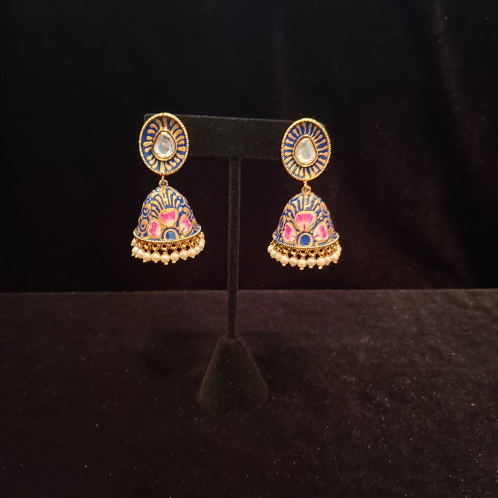 Blue enamel Jumka