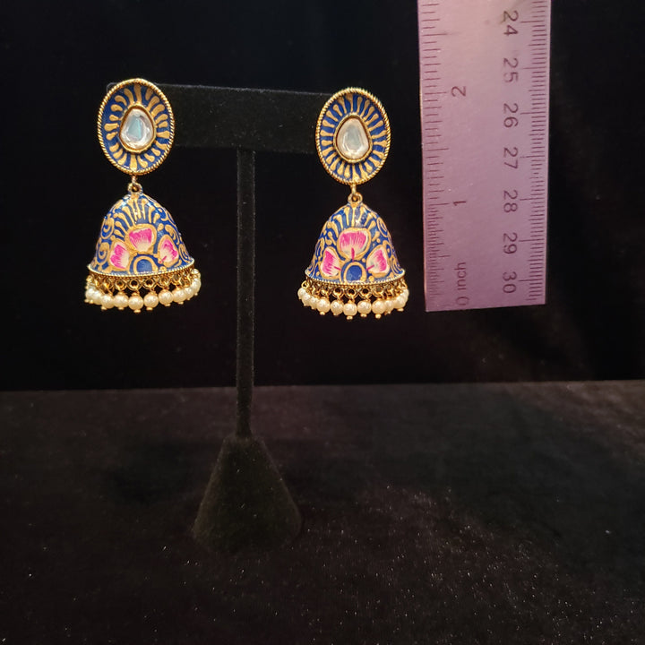 Blue enamel Jumka