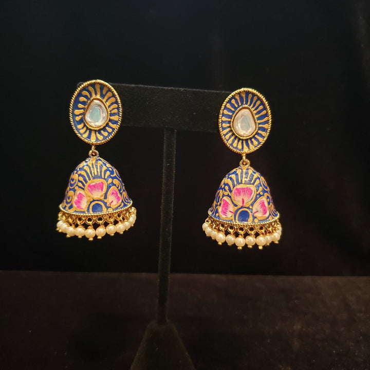 Blue enamel Jumka