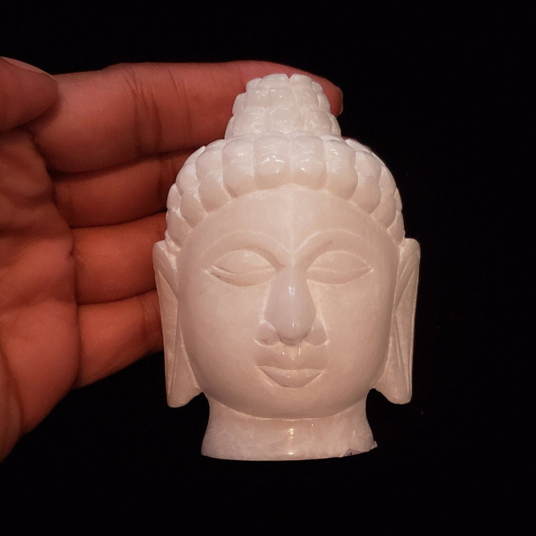 Hand Carved Marble Buddha