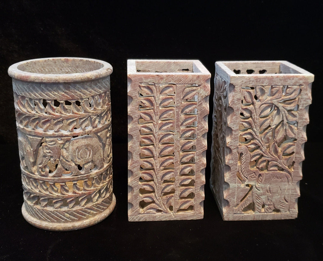 Sandstone Pen Stand