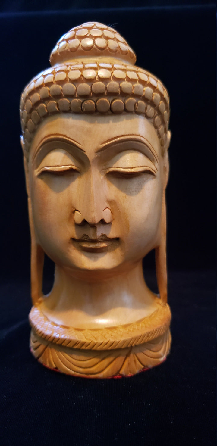 Hand carved Buddha