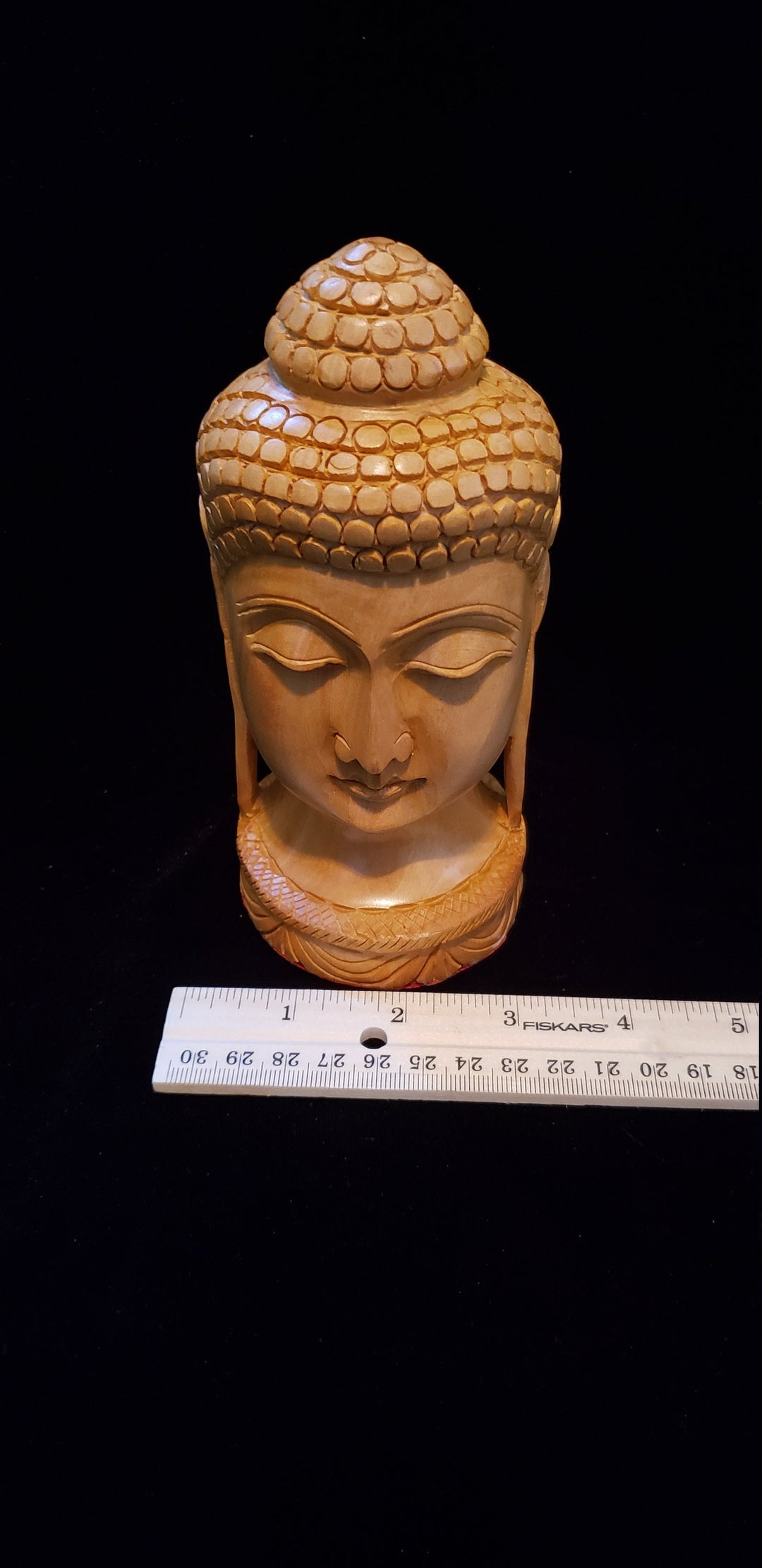 Hand carved Buddha
