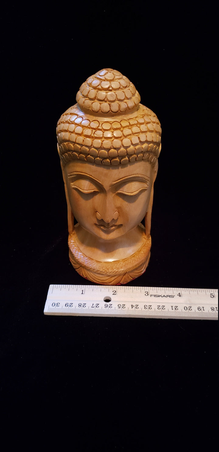 Hand carved Buddha