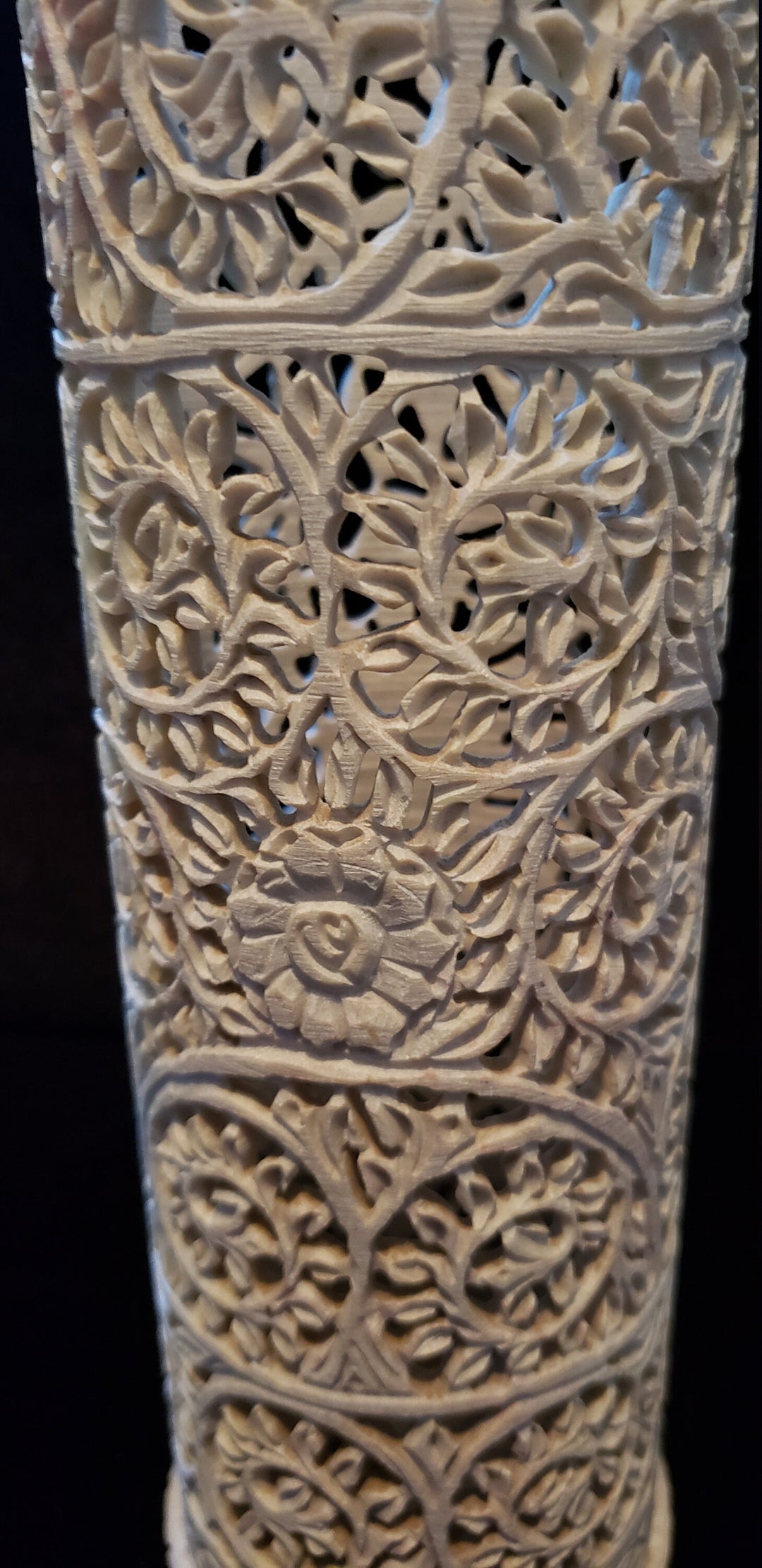 Handmade stone vase