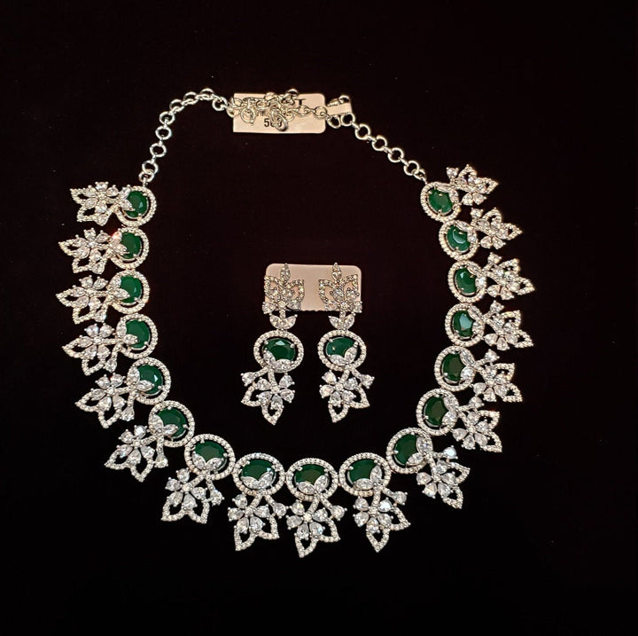 emerald CZ Necklace