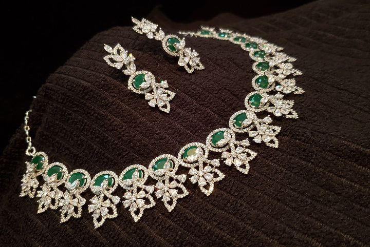 emerald CZ Necklace