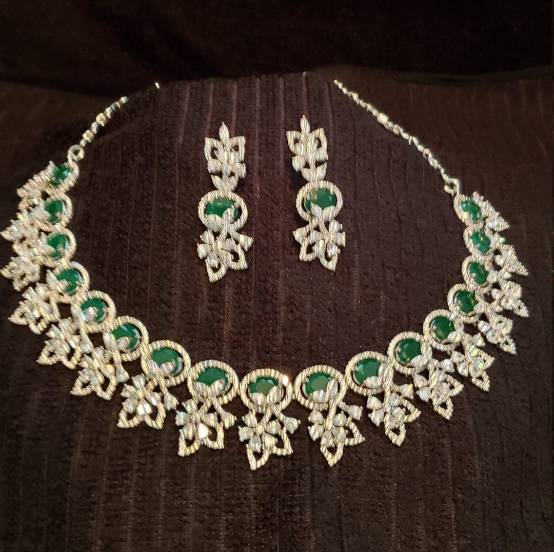 emerald CZ Necklace