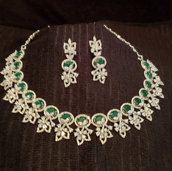 emerald CZ Necklace