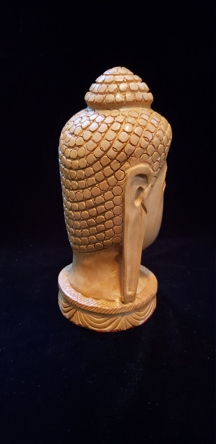 Hand carved Buddha