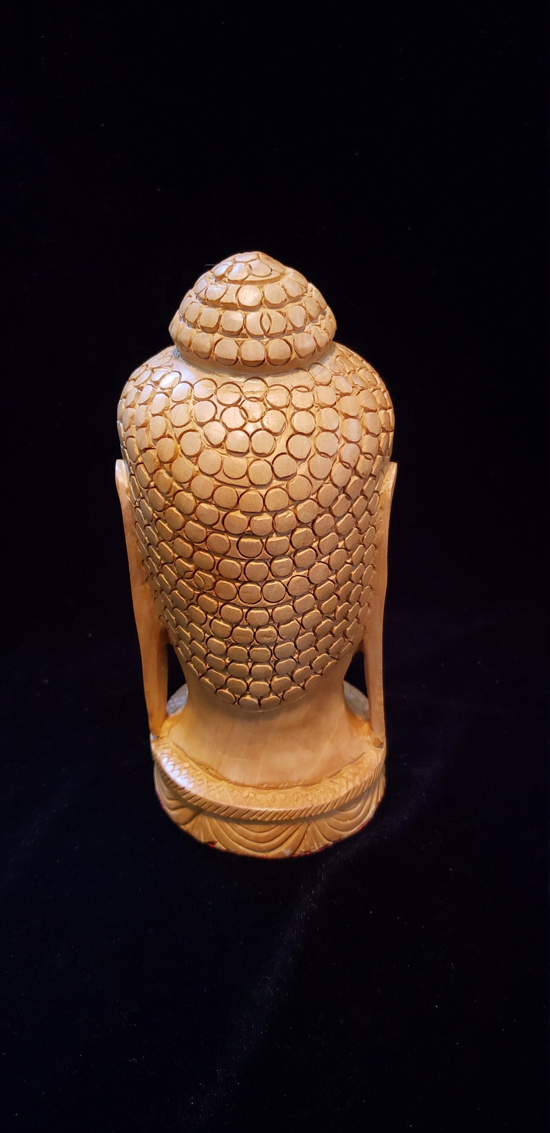 Hand carved Buddha