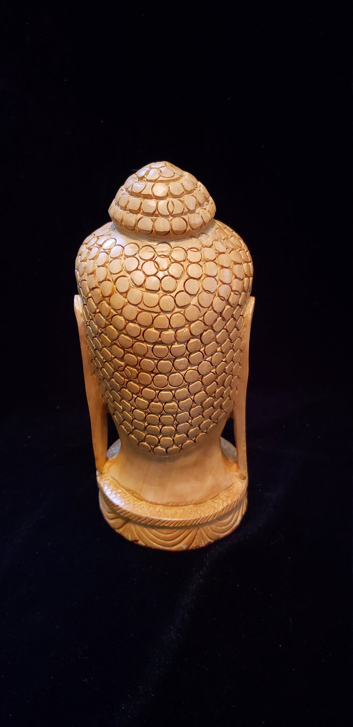 Hand carved Buddha