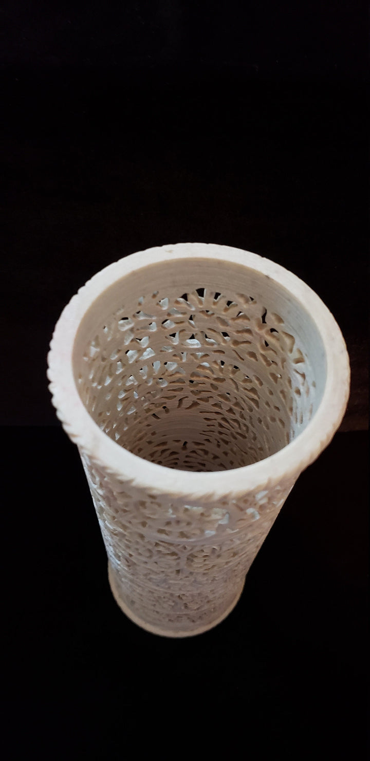 Handmade stone vase