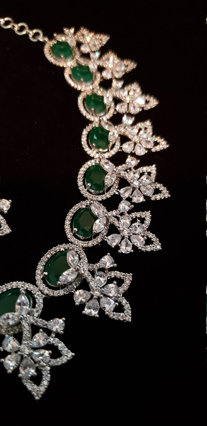 emerald CZ Necklace